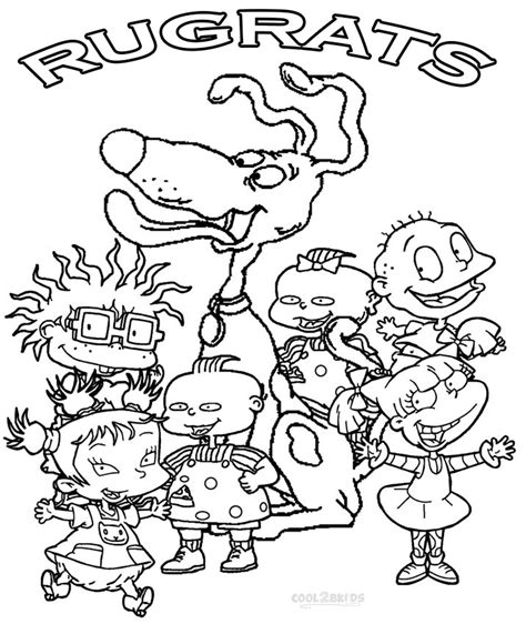 Printable Rugrats Coloring Pages